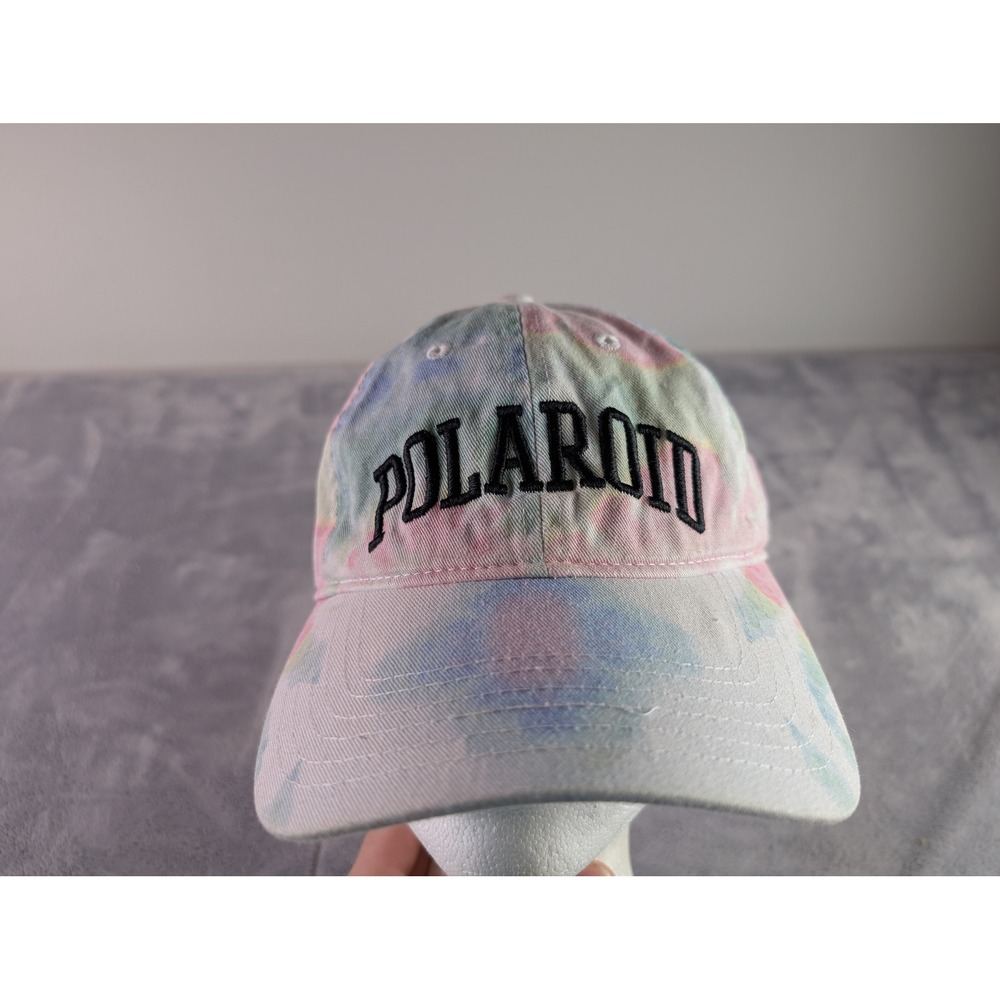 Polaroid Mad Engine Tie Dye Baseball Cap Pastel Adjustable Hat JCA0007/8